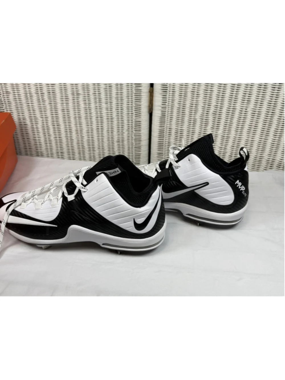 Nike Air Max MVP Elite 2 - 3/4 Metal Baseball Cleats Size 14- 684687-110 - New